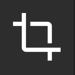 Crop button